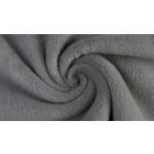 "Marshmallow" Cotton Fleece -  Grey