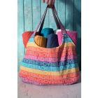 Canvas - Beach Life - Small Rainbow Stripes 