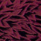 Viscose Twill - Fall Leaves Fuchsia by Thorsten Berger