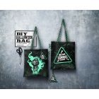 DIY Halloween Bag Panel by Thorsten Berger -  100% Cotton Canvas Panel 65cm x 150cm  - Zombie Trick or Treat