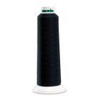 Madeira 8000 Polyester Serger Thread, Black 2000 Yd Cone