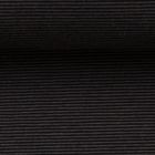 Cotton Jersey with Yarn Dyed Mini Stripes 1mm "Bella" Col. 9285 Black/Grey