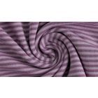 Mini Stripes 2mm - Lavender and Purple - Yarn Dyed