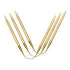 addiCraSyTrio Bamboo  Long  - 30cm  Flexible double pointed needles - Size 4.0mm - MADE IN GERMANY