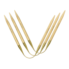 addiCraSyTrio Bamboo  Long  - 30cm  Flexible double pointed needles - Size 4.5mm - MADE IN GERMANY