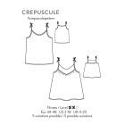 CREPUSCULE -Tank Top and Dress Pattern - Atelier Scammit
