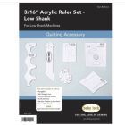 Baby Lock - 3/16" Acrylic Ruler Set - Low Shank