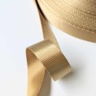 Nylon Seatbelt Webbing - 25mm Strapping - Cappuccino