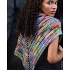 Crochet Shawl "Cotonella" One Size - Pattern+Yarn Bundle by LANA GROSSA (Gomitolo 15 Design 27)