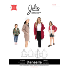 DANAËLLE Zip-front hoodie by Jalie #4239