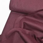 Italian Wool Tweed "Diego" - Chevron - Dark Red/Bordeaux