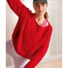 Textured Pullover ECOPUNO 36/38 - Pattern + Yarn Bundle - Journal 63 Design 28 LANA GROSSA