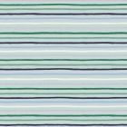 100% Cotton - Holiday Classics - Festive Stripes in Mint Metallic - Rifle Paper for Cotton + Steel per 1/2m