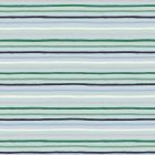 100% Cotton - Holiday Classics - Festive Stripes in Mint Metallic - Rifle Paper for Cotton + Steel per 1/2m