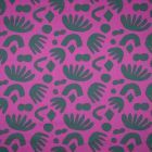 Puzzle Directions  - Fine Cotton Poplin  -  Purple - Nerida Hansen Collection