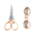 Knit Pro - Rosegold Folding Scissors with case