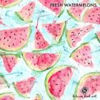 Jersey Knit Fabric - Fresh Watermelon - Rebecca Reck