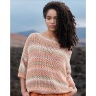 Summer Sweater "Mambo" 100% Cotton 40-50 - Pattern+Yarn Bundle by LANA GROSSA (Gomitolo 15 Design 07)