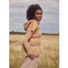 Slipover Hoodie GOMITOLO 44-50 -  Knitting Pattern + Yarn Bundle - Gomitolo 12 Design 4 LANA GROSSA