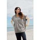 Pullover LUCIDA Size 48/50 -  Knitting Pattern + Yarn Bundle by LANA GROSSA (Journal 68 Design 60)