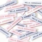 "Hello Gorgeous" Labels by KATM