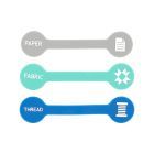 Scissor ID Magnetic Clips (Set of 3)