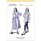 Closet Core - Jenna - Button-Up Shirt and Dress Pattern