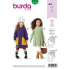 BURDA - 9310 -  Kids' Knit Dress