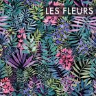Organic Jersey Knit - Les Fleurs by Rebecca Reck