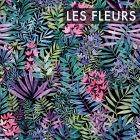 Eco Leather  - Les Fleurs By Rebecca Reck (width approx. 68cm)