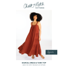 Marcell Dress and Tank Top  by Chalk and Notch