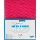 Lightweight Mesh for Bags - By Annie's - Precut 18" x 54" - Lipstick Pink