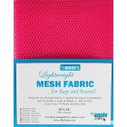 Lightweight Mesh for Bags - By Annie's - Precut 18" x 54" - Lipstick Pink