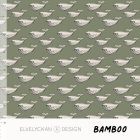 Bamboo Jersey - Mini Whales - Green (033)