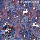 Premium Athletic/Swim Knit- Nocturnal Unicorns by Rebecca Reck