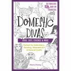 Domestic Divas - Iron Transfers for Embroidery - Book