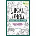 Urban Jungle - Iron Transfers for Embroidery - Book