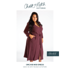 Orchid Midi Dress  by Chalk and Notch