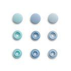 Prym Color Snap Mini Assortment  9mm - Circle - Light Blue