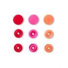 Prym Color Snap Assortment  12.4mm - Circle - Red