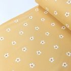 French Terry - Daisies - Soft Yellow