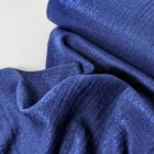 Shimmer Double Gauze - Navy Col. 05