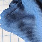 Viscose Chambray "Riva" - Pinstripe Dark Blue