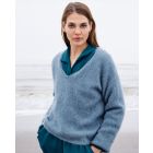 Pullover SILKHAIR Size 44-50 -  Knitting Pattern + Yarn Bundle - Lookbook 17 Design 06 LANA GROSSA