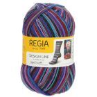 REGIA Design Line 4Ply 100g - Self Patterning Sock Yarn - Twilight