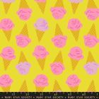 100% Cotton - Ruby Star Society "Sugar Cone" - Citron per 1/2m