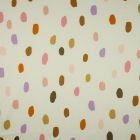 Summer Dots  - Cotton Satin -  Off White - Nerida Hansen Collection
