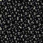 100% Cotton - Ruby Star Society "Tiny Fright" -  Lightning in Black per 1/2m