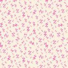 100% Cotton - Ruby Star Society "Tiny Fright" -  Neon Pink Lightning per 1/2m