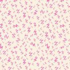 100% Cotton - Ruby Star Society "Tiny Fright" -  Neon Pink Lightning per 1/2m